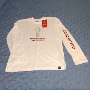 FIFA 2022 World Cup Qatar Official Long Sleeve T-shirt Large